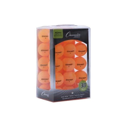 1 Star Table Tennis 38/Box Orange