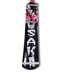 SAKI 2023 Black Cobra Coconut Tapeball Bat