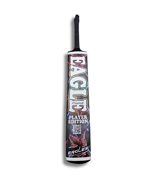 Eagles Black Tapeball Bat