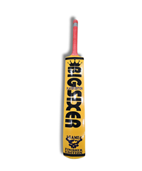 Big Sixer Yellow Tapeball Bat