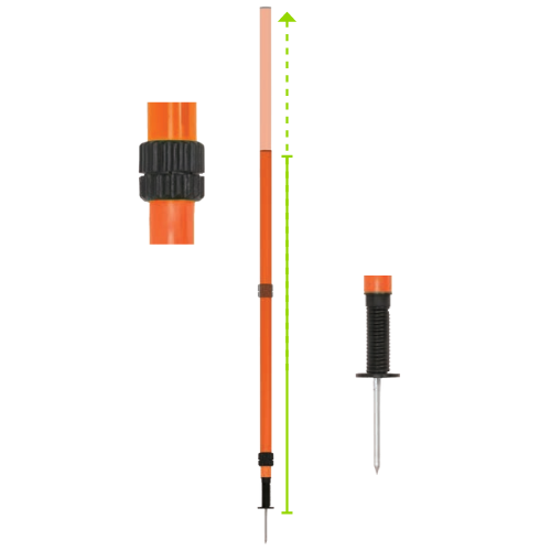 Adjustable Agility Pole Set