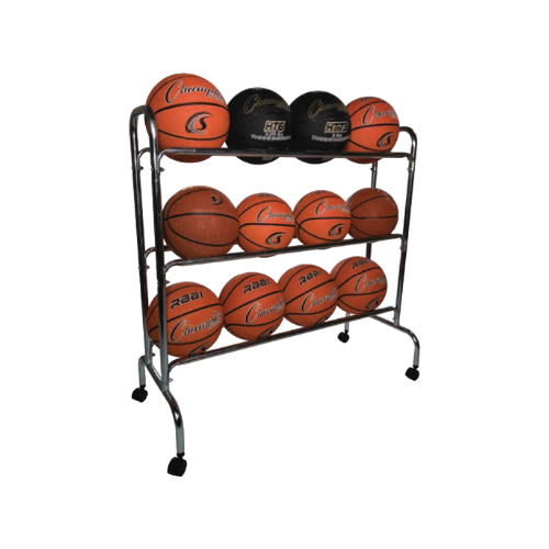 12 Ball Powder-Coated Ball Cart