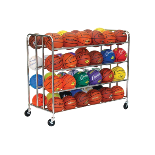 48 Ball Double Wide Ball Cart