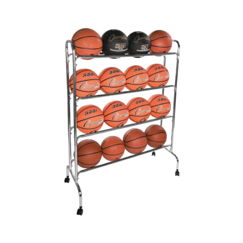 16 Ball Powder-Coated Ball Cart