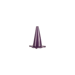 12 Inch High Visibility Flexible Vinyl Cone Purple