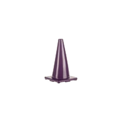 18 Inch High Visibility Flexible Vinyl Cone Purple