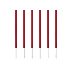 Coaching Sticks Set of 6 Red