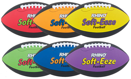 Champion Sports Rhino Skin Soft EEZE Footballs / Price per (SET)