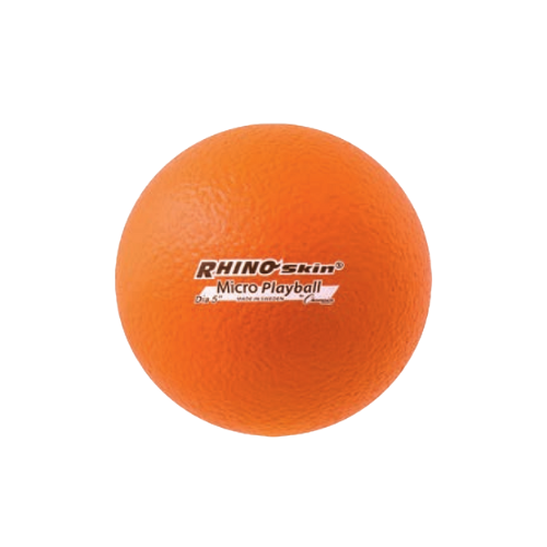 5 Inch Rhino Skin Micro Playball Orange