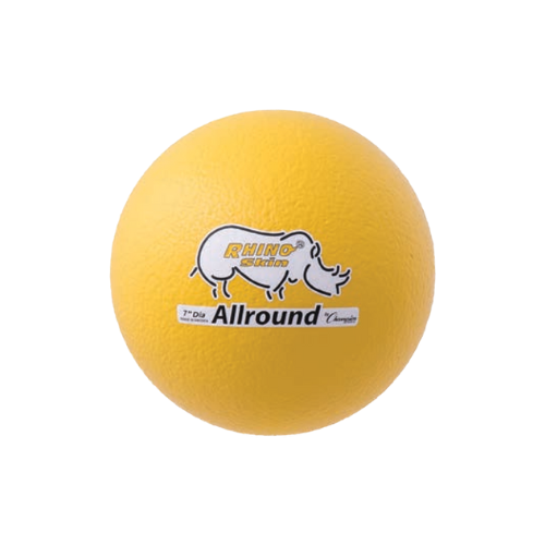 7 Inch Rhino Skin Allround Medium Bounce Foam Ball Yellow