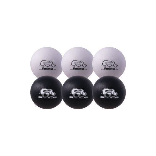 7 Inch Rhino Skin Low Bounce Dodgeball Set