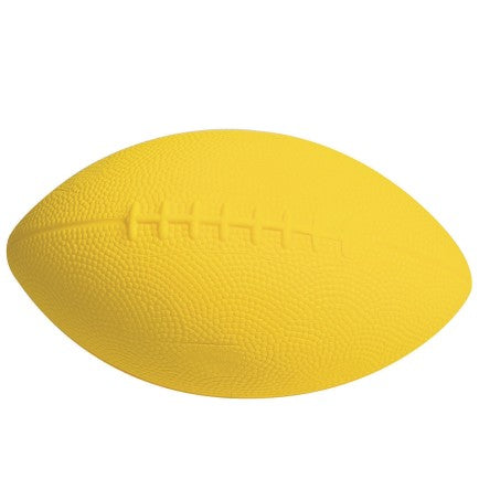 FOOTBALL, FOAM. YELLOW.