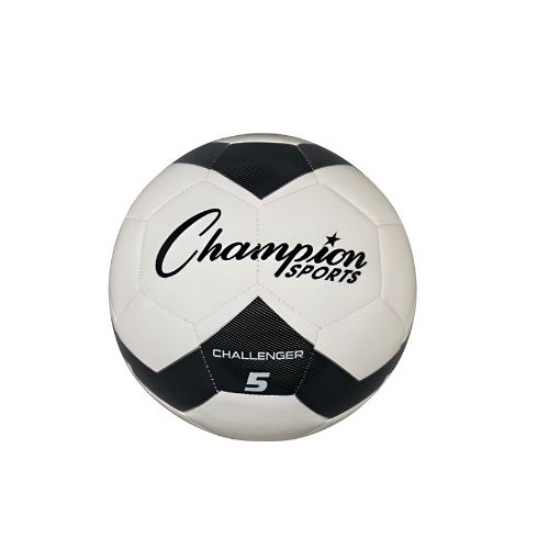 Challenger Soccer Ball Size 5 Black