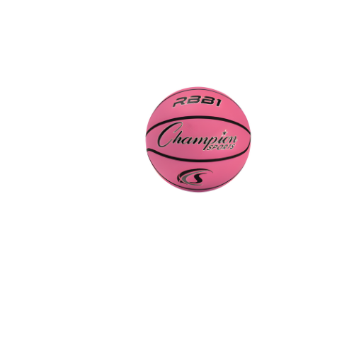 Intermediate Rubber Basketball Pink