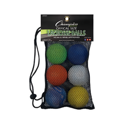 Lacrosse Ball 6 Color Set