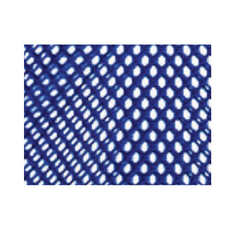 Mesh Equipment Bag w/Shoulder Strap Blue