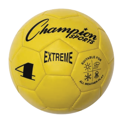 Extreme Soccer Ball Size 4 Yellow