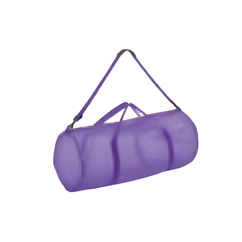 Mesh Duffel Bag Purple