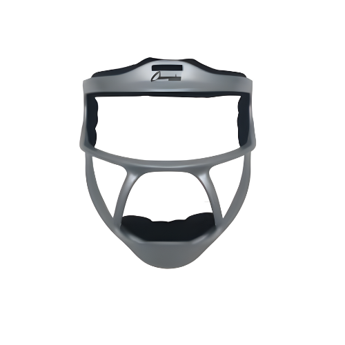 Magnesium Softball Facemask Youth Silver