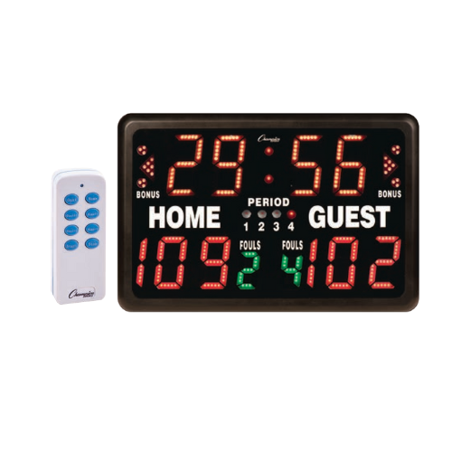 Tabletop Indoor Electronic Scoreboard W/Remote