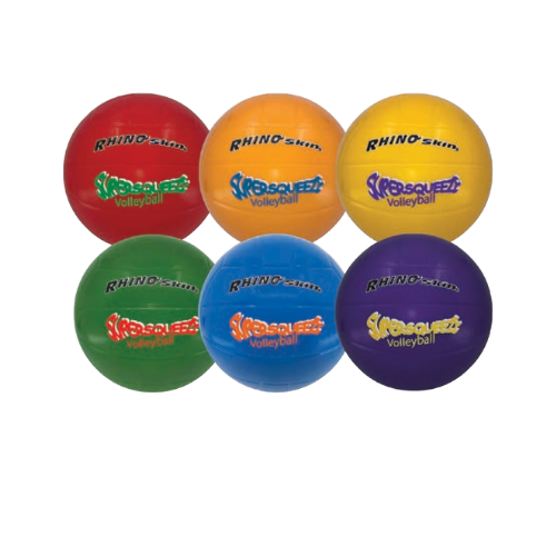 Rhino Skin® Super Squeeze Volleyball Set