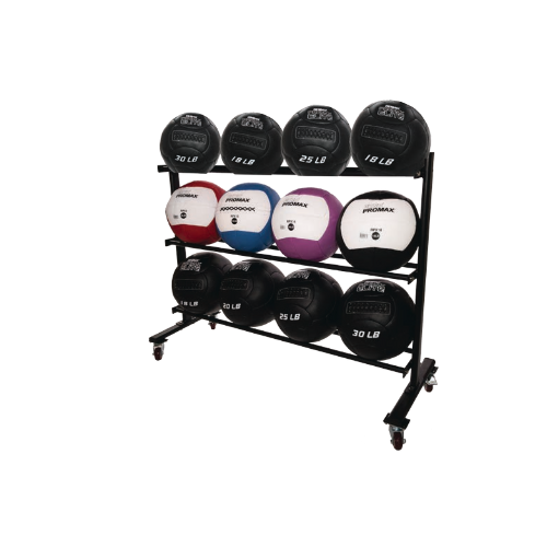 Promax 3-Level Medicine Ball Rack