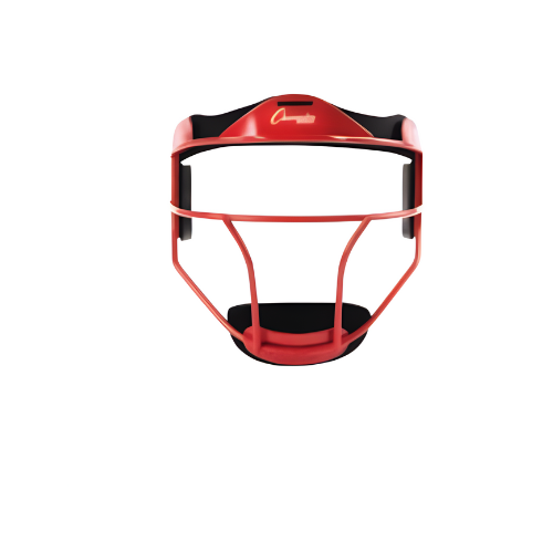 Softball Face Mask Adult Red