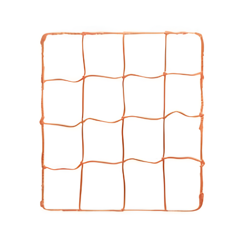 4.0 mm Official Size Soccer Net Orange