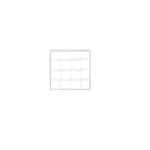 4.0 mm Official Size Soccer Net White