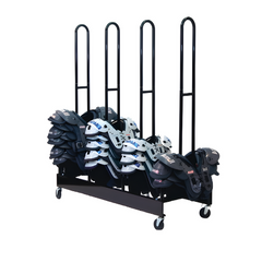 Four Stack Shoulder Pad Rack