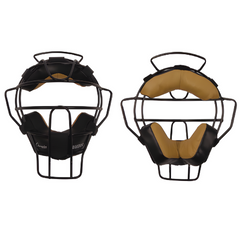 Ultra Lightweight Umpire Face Mask Black