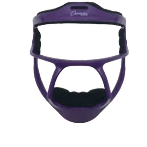 Softball Face Mask Adult Purple