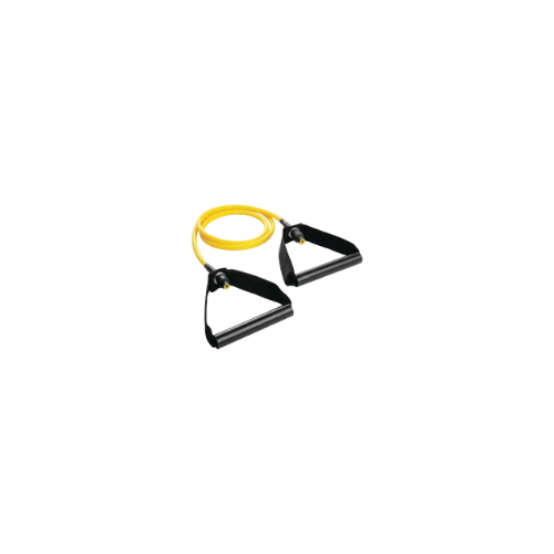 Extra Light Resistance Tubing w/PVC Handle, Yellow
