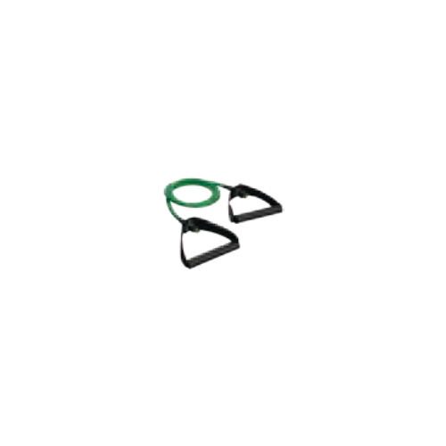 Light Resistance Tubing w/PVC Handle, Green
