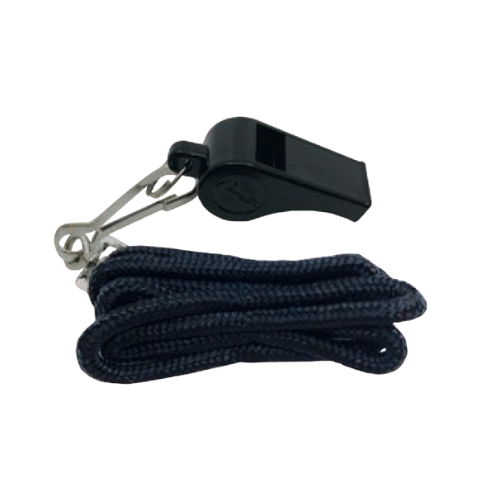 Plastic Whistle & Lanyard