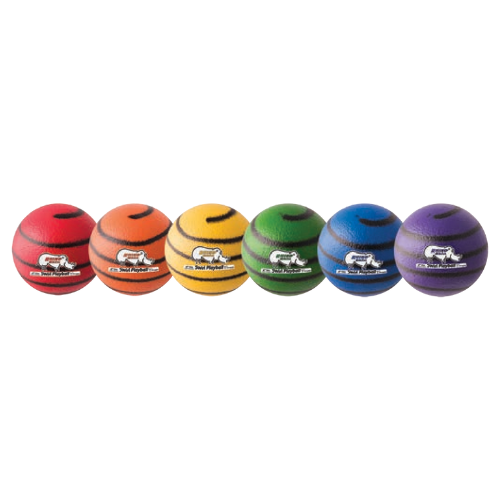 6.3 Inch Rhino Skin Medium Bounce Swirl Ball Set