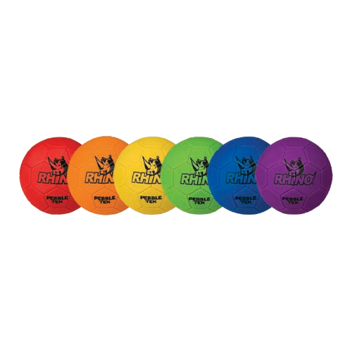 8.5 Inch Rhino Skin Pebble Tek Soccer Ball Set