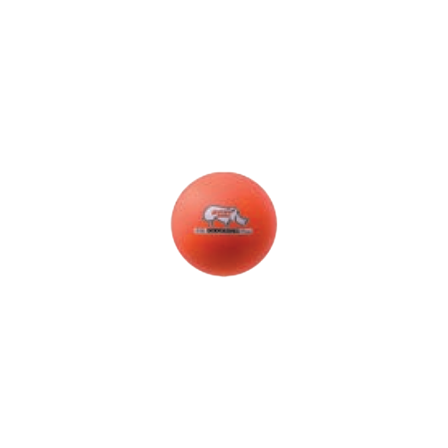 6 Inch Rhino Skin Low Bounce Dodgeball Neon Orange